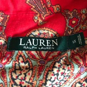 Lauren by Ralph Lauren pajama suit.